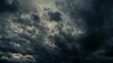Storm clouds float on the sky. Stock Footage 142761530