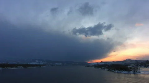 Storm Clouds. Video stock 644246