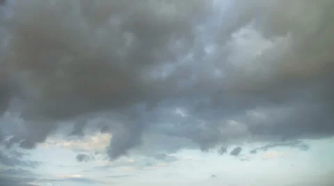 Storm clouds Stock Footage 6244214