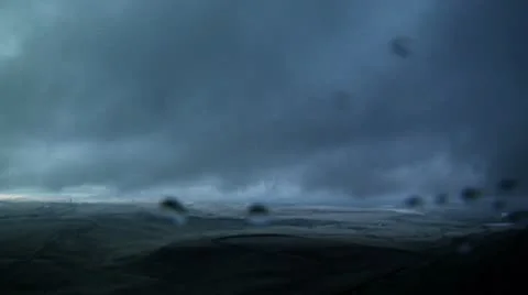 Storm in the Clouds Stockbeeldmateriaal 8924085