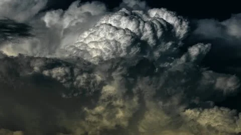 Storm clouds Stockbeeldmateriaal 21434080