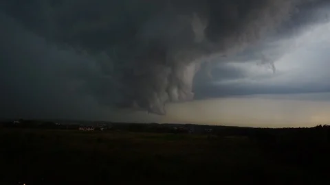 Storm Clouds Stock Footage 90306728