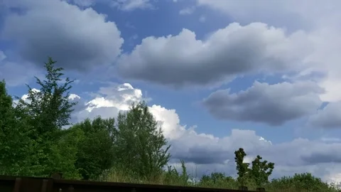 Storm clouds Stock Footage 155997618