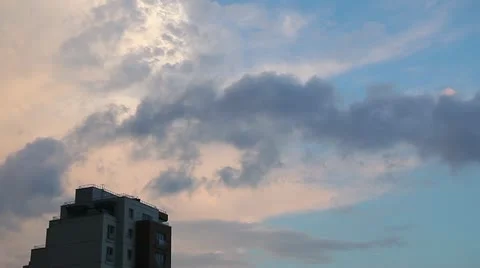 Storm clouds HD 1080p 스톡 동영상 10909867
