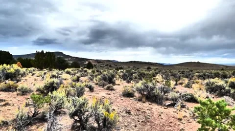 Storm Clouds on the High Desert Video stock 41728780