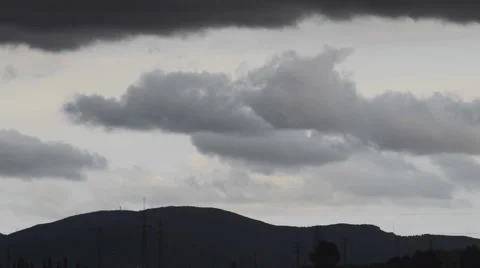 Storm Clouds Invasion Stock Footage 48633089