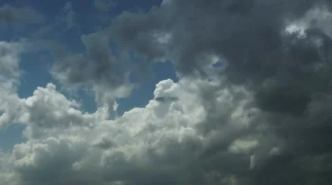 Storm clouds leave Stock Footage 11024167