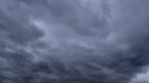 Storm Clouds with Lightning Video stock 140482327