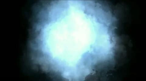 Storm clouds mist gas smoke,thunder lightning haze sky,atmosphere background. Stock Footage