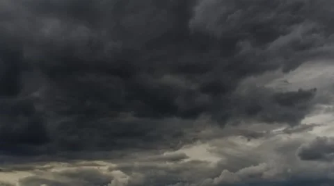 Storm clouds in motion 2 4K Stock Footage 52390934