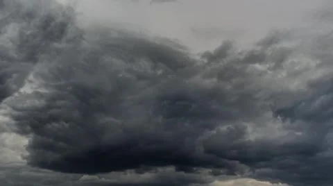 Storm clouds in motion 3 4K Stock Footage 52427300