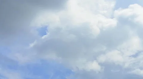 Storm Clouds moving across sky (Timelapse) Stock Footage 12518749