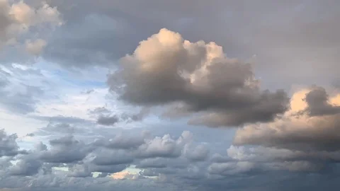 Storm clouds moving across the sky Stock Footage 118405273