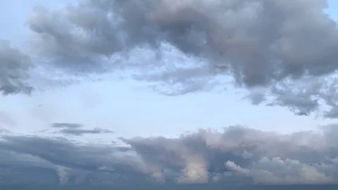 Storm clouds moving across the sky Stock Footage 118405283