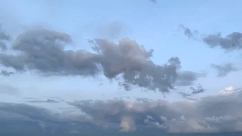 Storm clouds moving across the sky Stock Footage 118405291