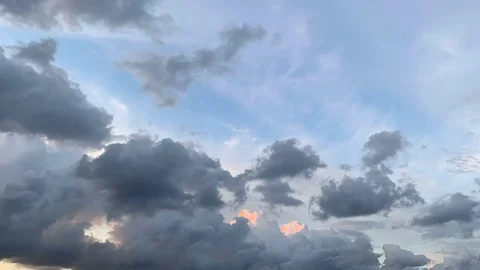 Storm clouds moving across the sky Stock Footage 118405320