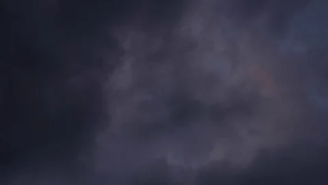 Storm clouds moving Stock Footage 77330343