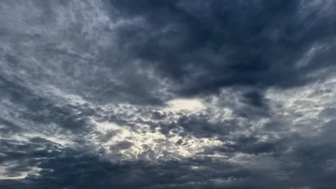 Storm Clouds Moving Timelapse Stock Footage 316069477