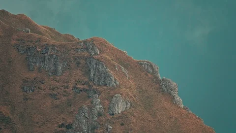 Storm clouds over mountains 스톡 동영상 89518168