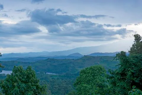 Storm clouds over the mountains Photos