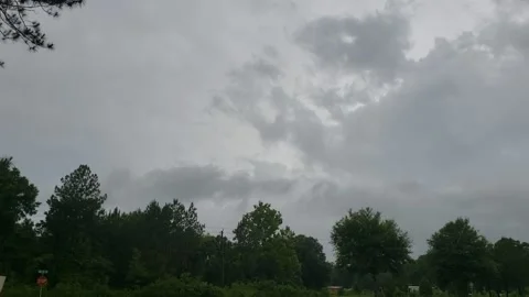 Storm clouds over North Florida Stock Footage 156213736