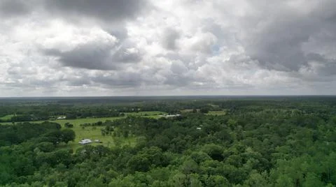 Storm clouds over North Florida Stock Photos