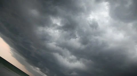 Storm Clouds over Seagrove Beach, Florida 動画素材 997216
