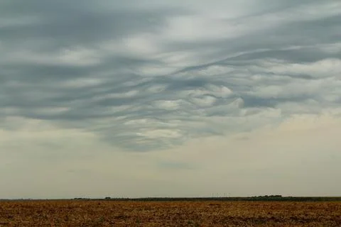 Storm clouds over the sky Stock Photos