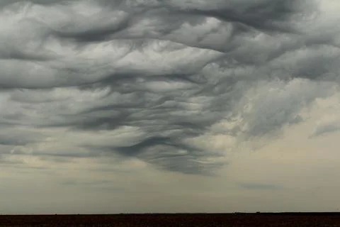 Storm clouds over the sky Stock Photos