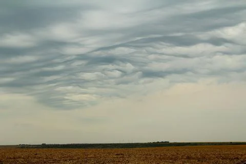 Storm clouds over the sky Stock Photos