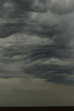 Storm clouds over the sky Stock Photos