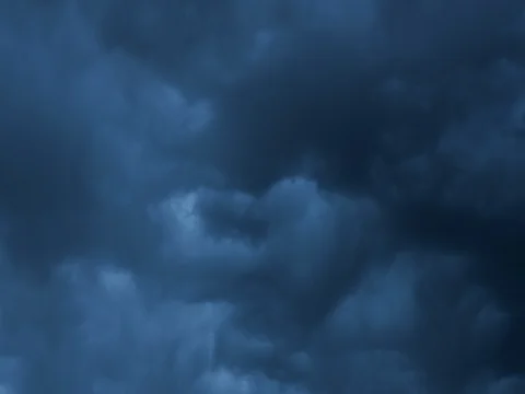 Storm Clouds over Wyoming Stock Footage 75681840
