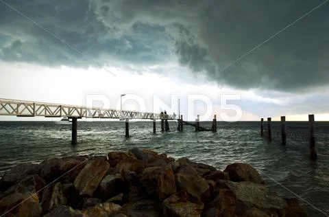 Storm clouds Stock Photos