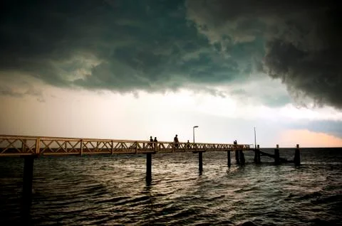 Storm clouds Stock Photos