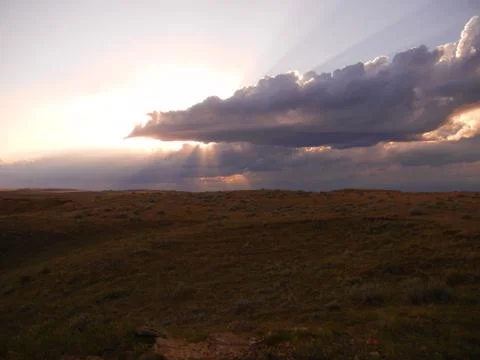 Storm Clouds Foto stock