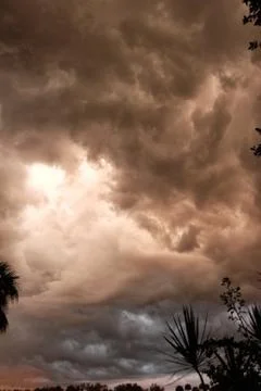 Storm clouds Stock Photos