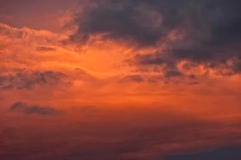 Storm clouds. Foto stock