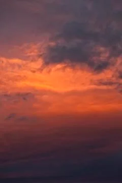 Storm clouds. Foto stock