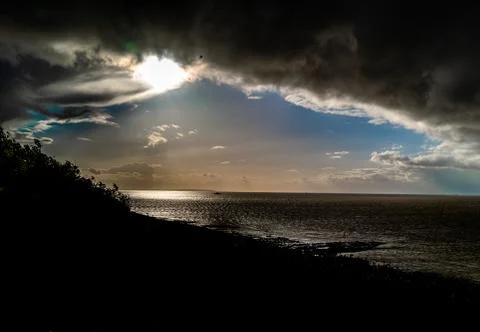 Storm clouds Foto stock