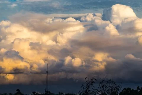 Storm clouds Stock Photos