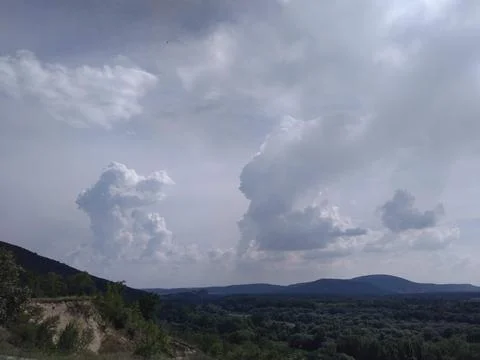 Before the storm - clouds Stock Photos