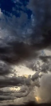 Storm clouds Foto stock