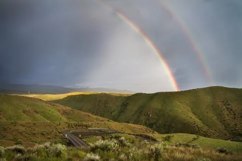 Storm clouds roll in Stock Photos
