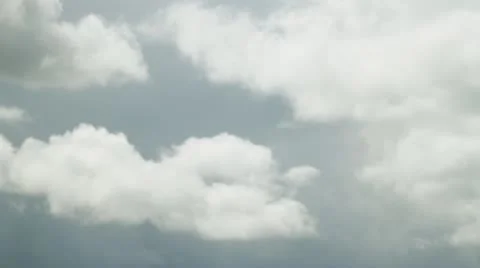 Storm clouds rolling across a wintry Seattle sky Stock-Footage 10922541