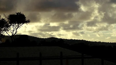 Storm Clouds Rolling In Stock Footage 98804840