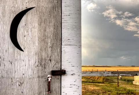 Storm Clouds Saskatchewan Stock Photos
