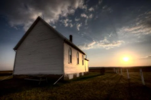 Storm Clouds Saskatchewan Stock Photos
