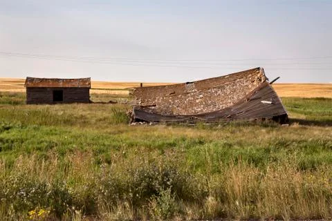 Storm Clouds Saskatchewan Stock Photos