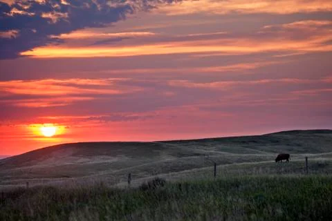 Storm Clouds Saskatchewan Stock Photos