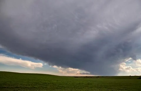 Storm Clouds Saskatchewan 스톡 사진